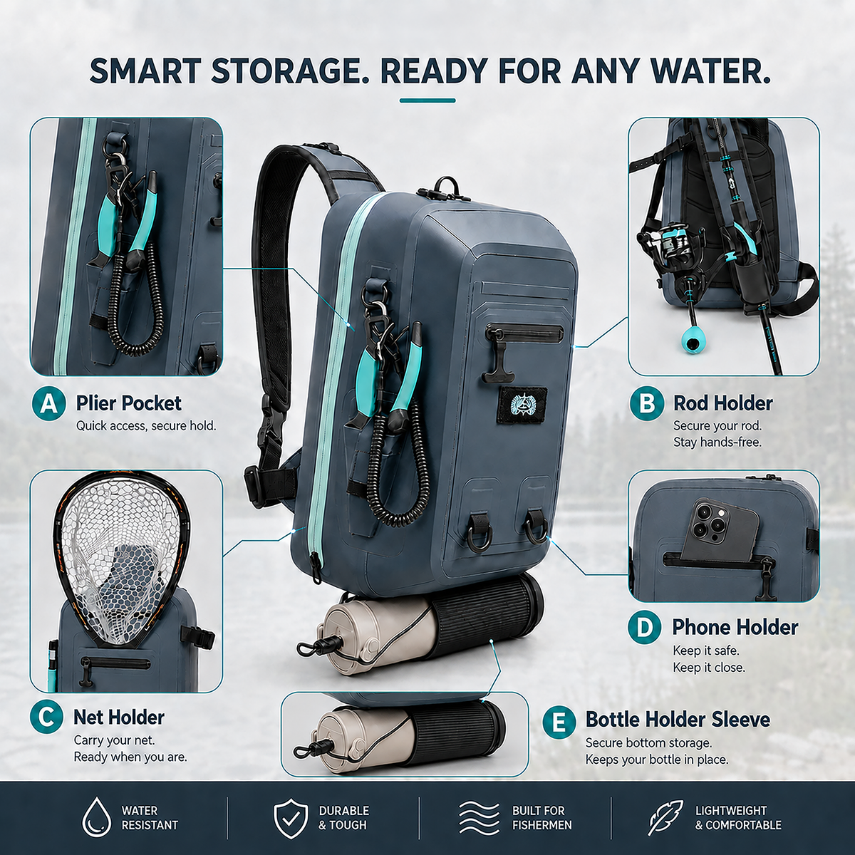 Fishing Sling Pack