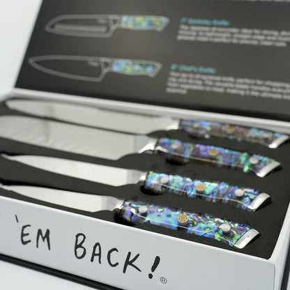 Abalone Chef Knives - Toadfish - Kitchen Tools & Utensils